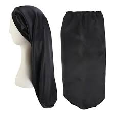 Gorro de satin largo